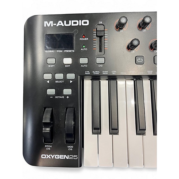 Used M-Audio Oxygen 25 Key MIDI Controller