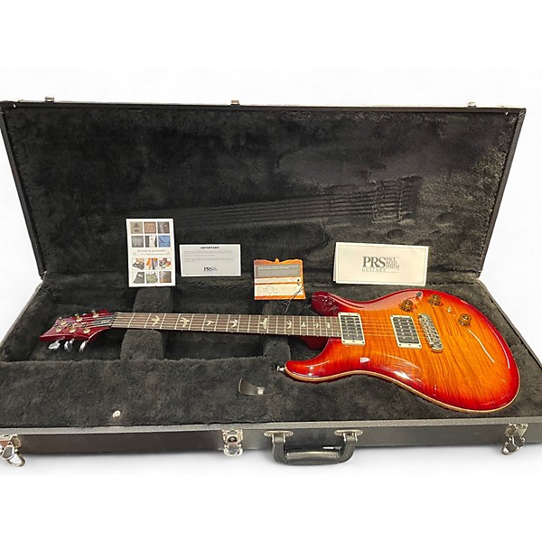 Used 2013 PRS P22 Piezo Stoptail 10-Top McCarty Tobacco Sunburst Solid Body Electric Guitar