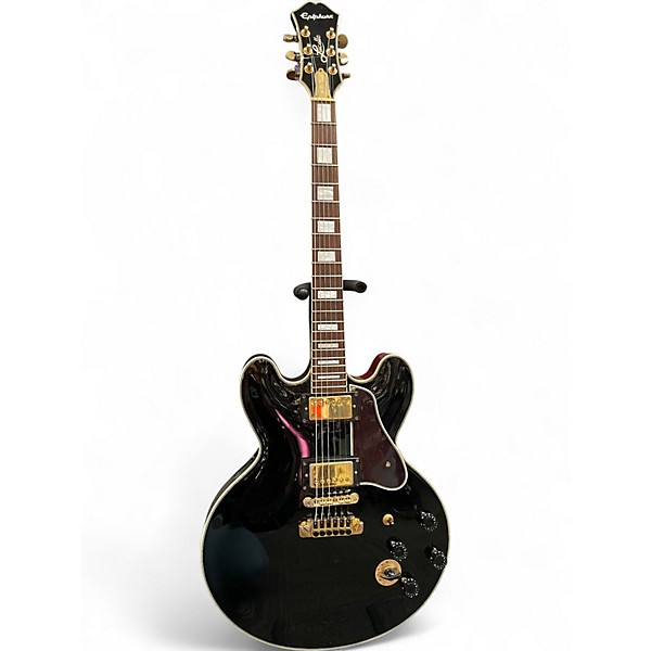 Used Epiphone BB King Lucille Ebony Hollow Body Electric Guitar