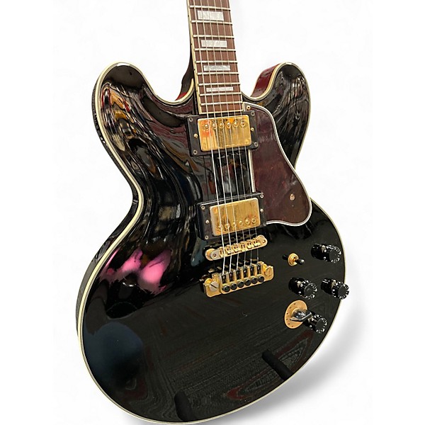 Used Epiphone BB King Lucille Ebony Hollow Body Electric Guitar