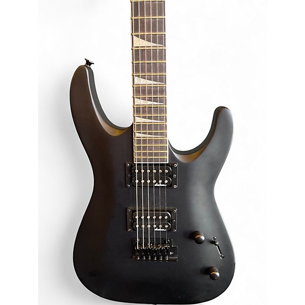 Used Jackson JS22 Dinky Black Solid Body Electric Guitar