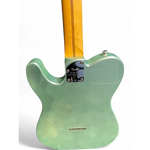Used Fender American Professional II Telecaster mystic surf green Solid Body Electric Guitar