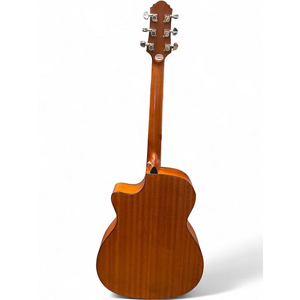 Used Crafter Guitars HT100CE Mahogany Acoustic Electric Guitar
