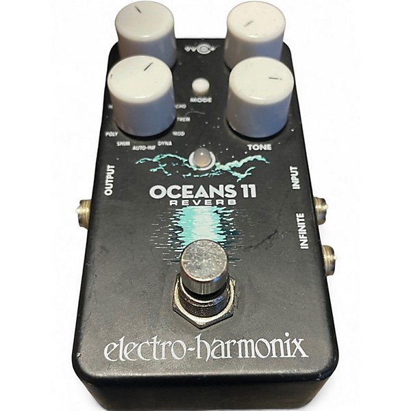 Used Electro-Harmonix Oceans 11  Reverb Effect Pedal