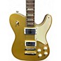 Used Squier Paranormal Limited Edition Troublemaker Telecaster Deluxe Gold Solid Body Electric Guitar