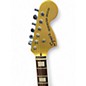 Used Squier Paranormal Limited Edition Troublemaker Telecaster Deluxe Gold Solid Body Electric Guitar