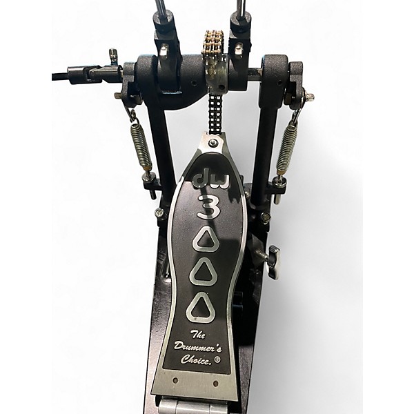 Used DW 3000 Series Double Double Bass Drum Pedal