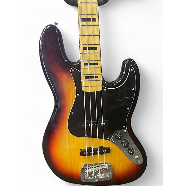 Used G&L Tribute JB 2 Color Sunburst Electric Bass Guitar
