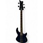 Used Dean Edge 4 String Trans Blue Electric Bass Guitar thumbnail