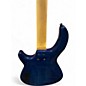 Used Dean Edge 4 String Trans Blue Electric Bass Guitar