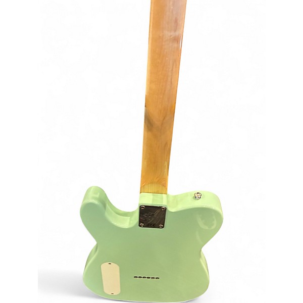Used Squier Telecaster p90s Mint Green Solid Body Electric Guitar