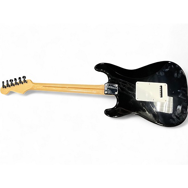 Used Fender Player Stratocaster Black Solid Body Electric Guitar