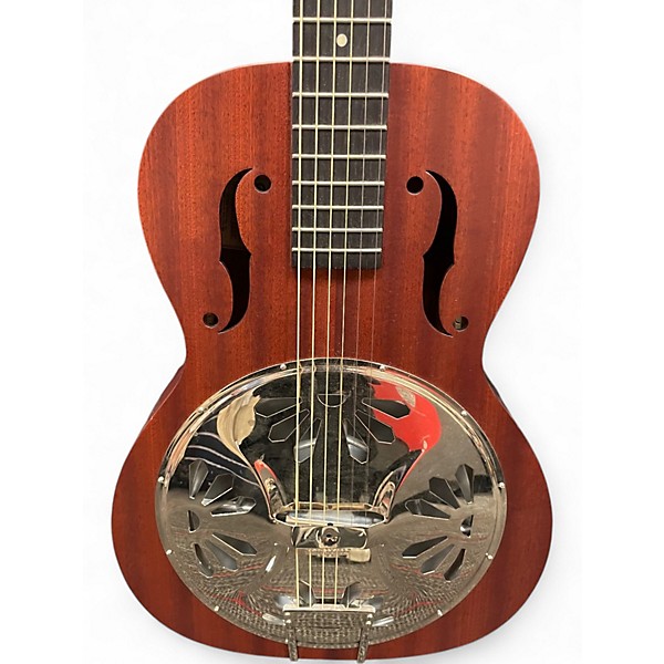 Used Gretsch Guitars G9200 Boxcar Round Neck Walnut Resonator Guitar