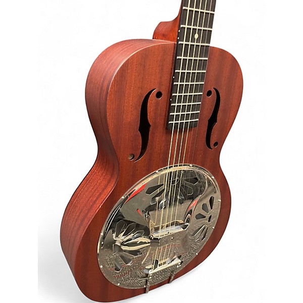 Used Gretsch Guitars G9200 Boxcar Round Neck Walnut Resonator Guitar