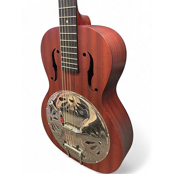 Used Gretsch Guitars G9200 Boxcar Round Neck Walnut Resonator Guitar
