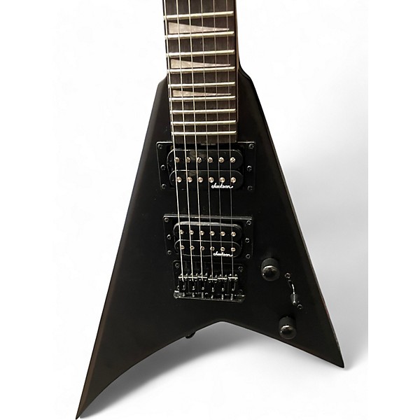 Used Jackson JS Series RR Minion JS1X Black Solid Body Electric Guitar