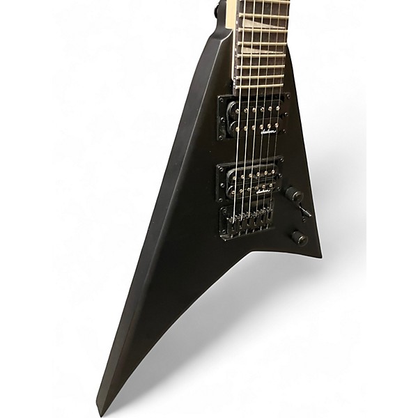 Used Jackson JS Series RR Minion JS1X Black Solid Body Electric Guitar