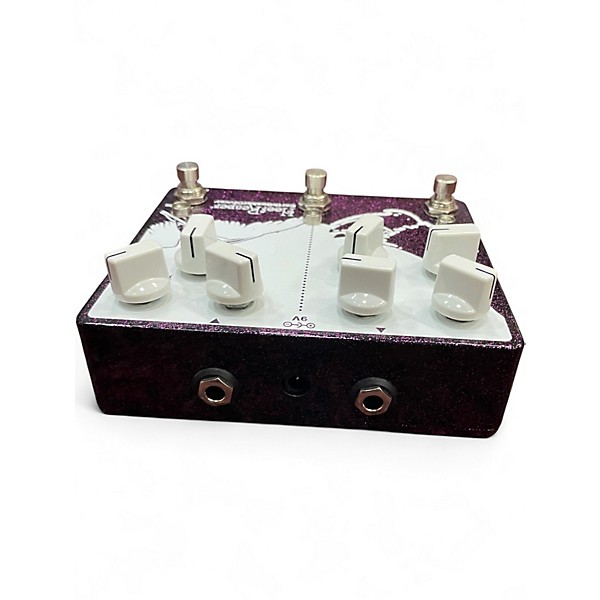Used EarthQuaker Devices Hoof Reaper Octave Fuzz Spectacular Purple Sparkle Effect Pedal