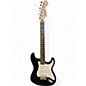 Used Squier Standard Stratocaster Black Solid Body Electric Guitar thumbnail