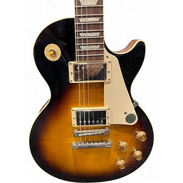Used 2017 Gibson Les Paul Standard 2 Tone Sunburst Solid Body Electric Guitar