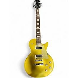 Used Stagg SEL-STD Standard L Series Goldtop Solid Body Electric Guitar