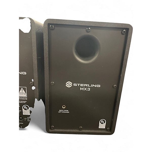Used Sterling Audio MX3 Pair Powered Monitor