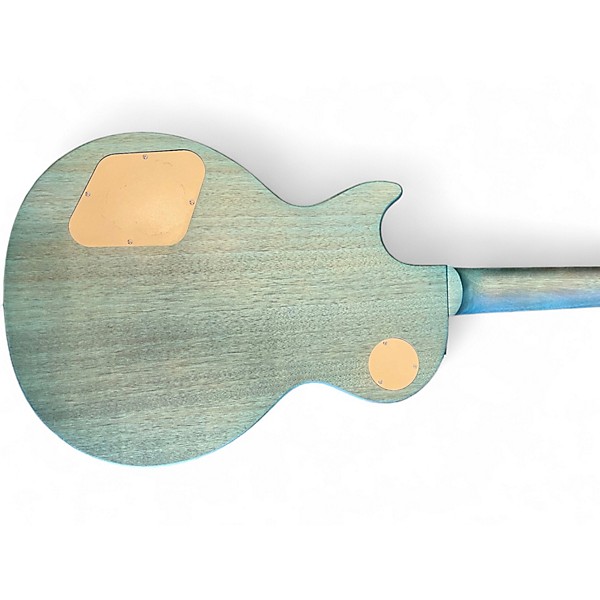 Used Epiphone Les Paul Traditional Pro IV Ocean Blue Burst Solid Body Electric Guitar