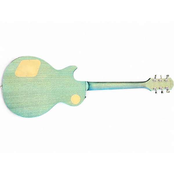 Used Epiphone Les Paul Traditional Pro IV Ocean Blue Burst Solid Body Electric Guitar