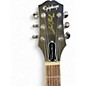 Used Epiphone Les Paul Traditional Pro IV Ocean Blue Burst Solid Body Electric Guitar