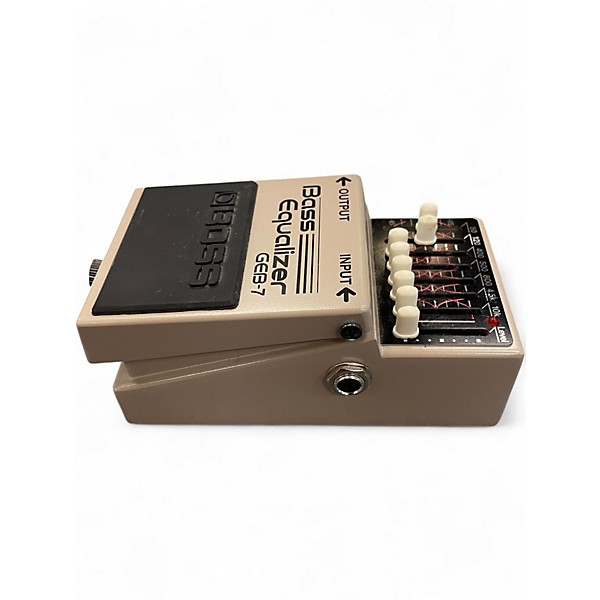 Used BOSS GEB7 7 Band Bass Equalizer Bass Effect Pedal