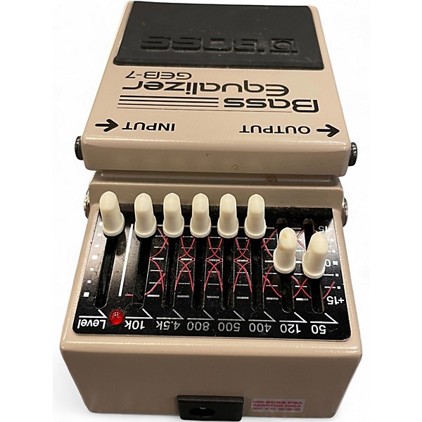 Used BOSS GEB7 7 Band Bass Equalizer Bass Effect Pedal