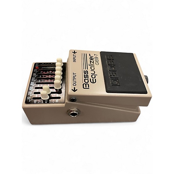 Used BOSS GEB7 7 Band Bass Equalizer Bass Effect Pedal