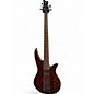 Used Jackson JS3V Concert 5 String Walnut Electric Bass Guitar thumbnail