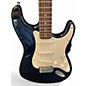Used Squier Standard Stratocaster Black Solid Body Electric Guitar