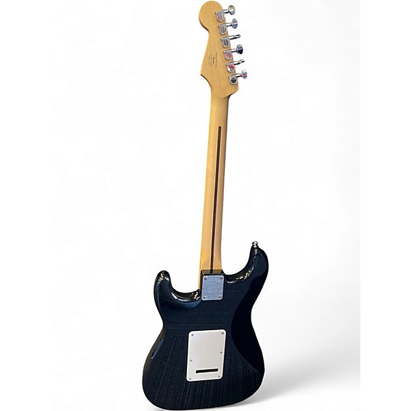 Used Squier Standard Stratocaster Black Solid Body Electric Guitar