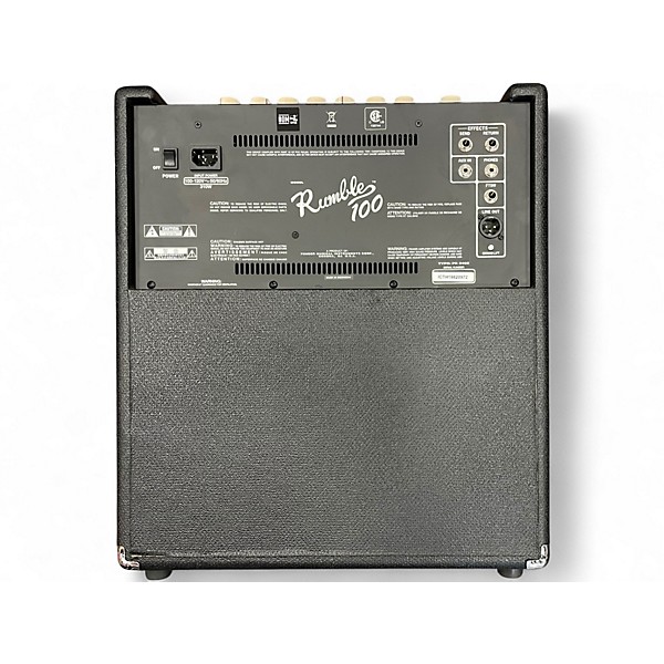 Used Fender Rumble 100 1x15 100W Bass Combo Amp