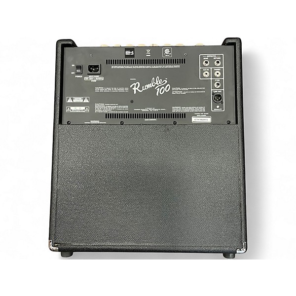 Used Fender Rumble 100 1x15 100W Bass Combo Amp