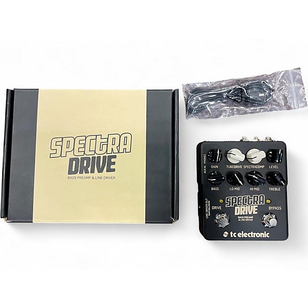 Used TC Electronic spectra drive spectradrive bass preamp line driver Bass Effect Pedal