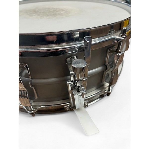 Used Ludwig 5X14 Acrolite Snare SILVER Drum