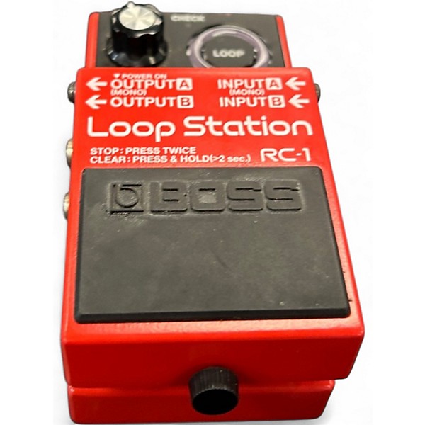 Used BOSS RC1 Loop Station Pedal