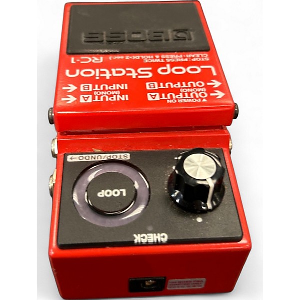 Used BOSS RC1 Loop Station Pedal