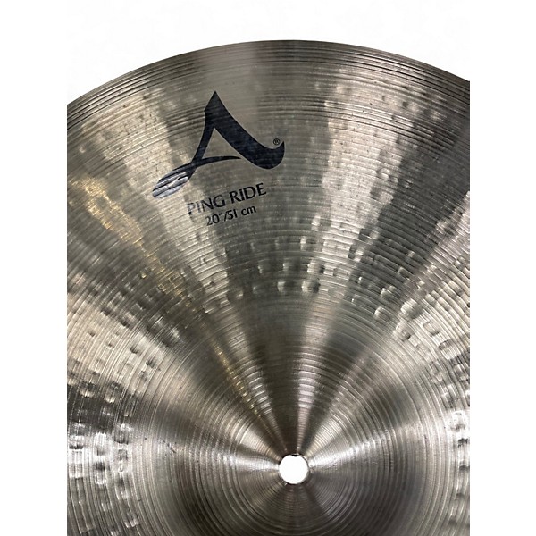 Used Zildjian 20in A Series Ping Ride Cymbal