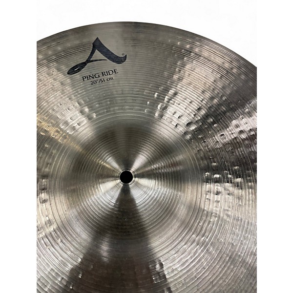 Used Zildjian 20in A Series Ping Ride Cymbal