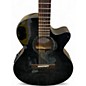 Used Mitchell MX430QAB MIDNIGHT BLACK EDGE BURST Acoustic Electric Guitar
