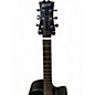 Used Mitchell MX430QAB MIDNIGHT BLACK EDGE BURST Acoustic Electric Guitar