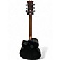Used Mitchell MX430QAB MIDNIGHT BLACK EDGE BURST Acoustic Electric Guitar