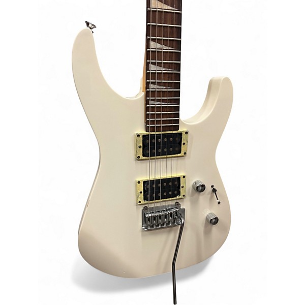 Used Jackson JS22 Dinky White Solid Body Electric Guitar