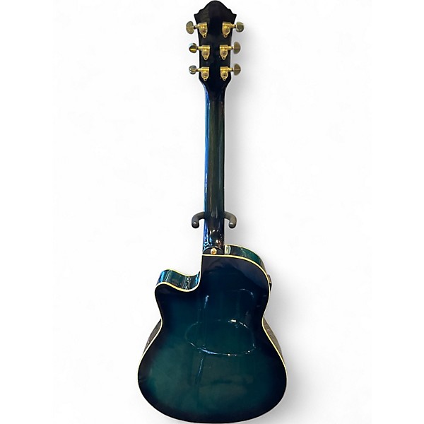 Used Ibanez AE25MS Blue Burst Acoustic Electric Guitar