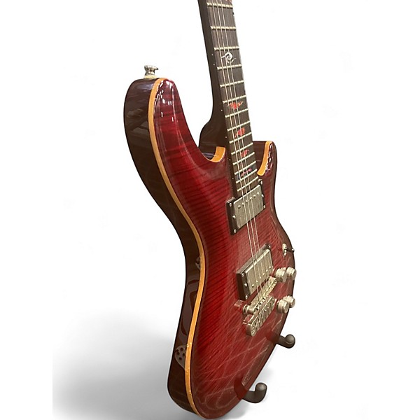 Used Dean Hardtail 2 Crimson Red Burst Solid Body Electric Guitar
