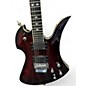 Used B.C. Rich Pro X Mockingbird Transparent Red Solid Body Electric Guitar